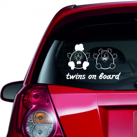 Car sticker - Baby on board 66